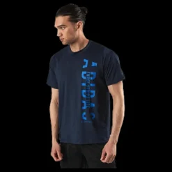 adidas FL Hyper Tee Blue/Grey Svart Sale