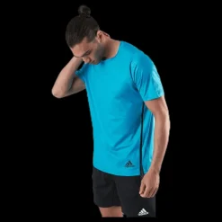 adidas FL Primeblue Tee Blue Turkos