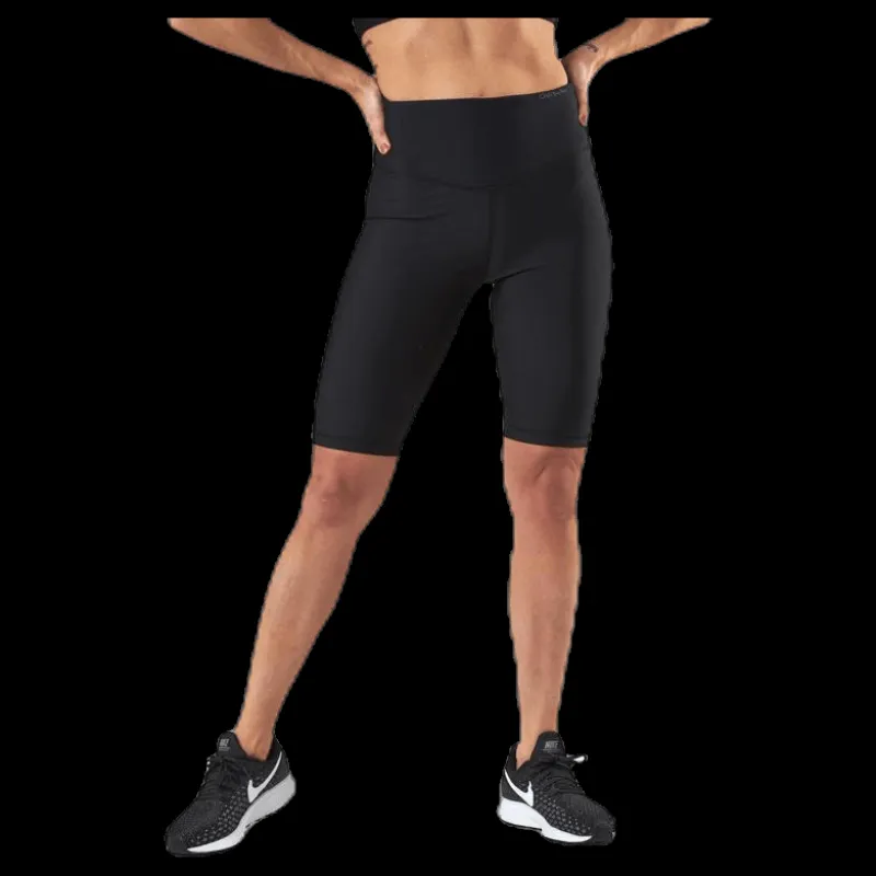 Hot BLACC Flatter High Waist Biker Shorts Black Svart