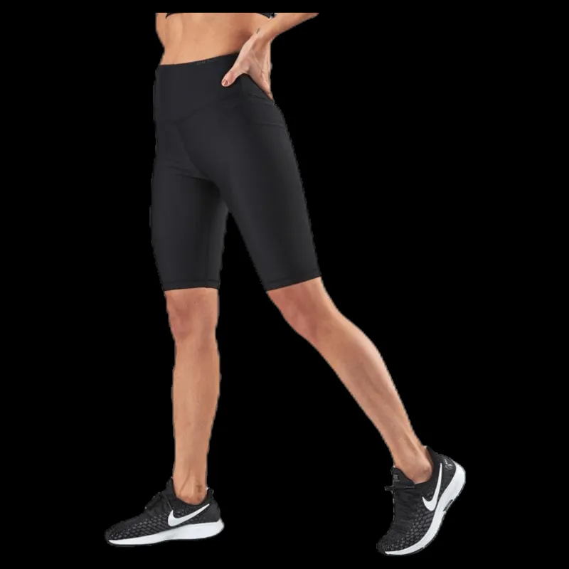 Hot BLACC Flatter High Waist Biker Shorts Black Svart
