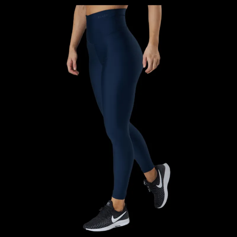 BLACC Flatter High Waist Tights Blue Blå New