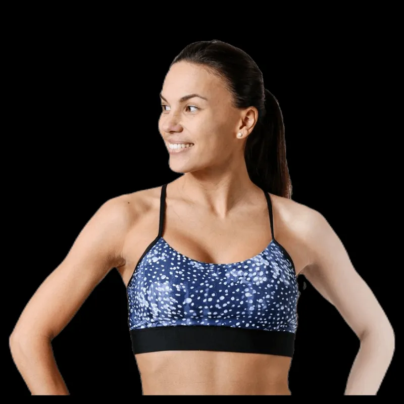 Röhnisch Flattering Sportsbra Blue Blå New