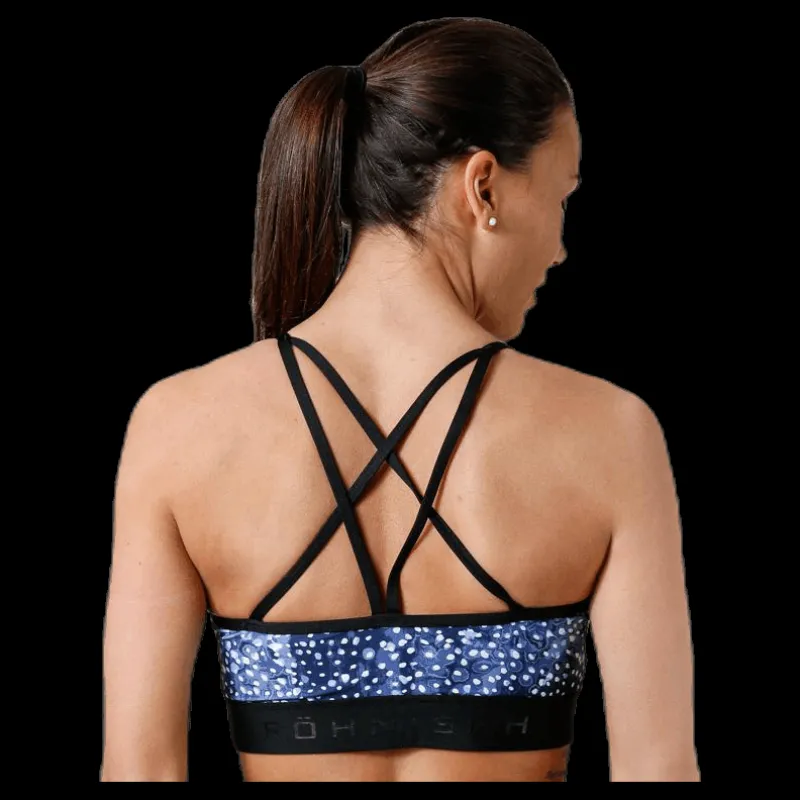 Röhnisch Flattering Sportsbra Blue Blå New