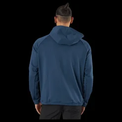 Sale adidas Fleece Anorak Crenav Blå