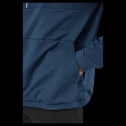Sale adidas Fleece Anorak Crenav Blå