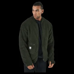 Sale Resteröds Fleece Jacket Army Green Grön