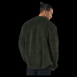 Sale Resteröds Fleece Jacket Army Green Grön