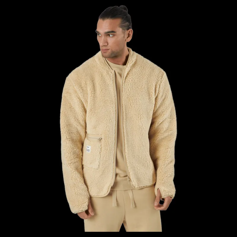 Resteröds Fleece Jacket Beige