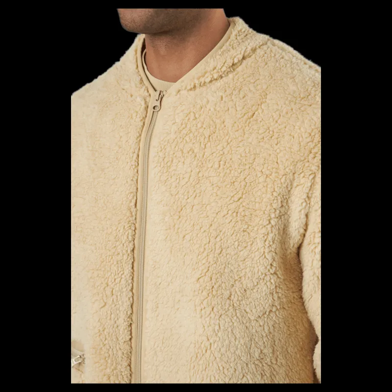 Resteröds Fleece Jacket Beige