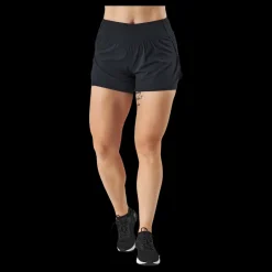 Under Armour Flex Woven 2-in-1 Short Black Svart Sale