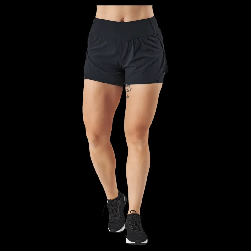 Under Armour Flex Woven 2-in-1 Short Black Svart Sale
