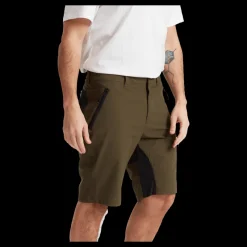 Tuxer Flexi Reco Shorts Dark Olive Grön Discount