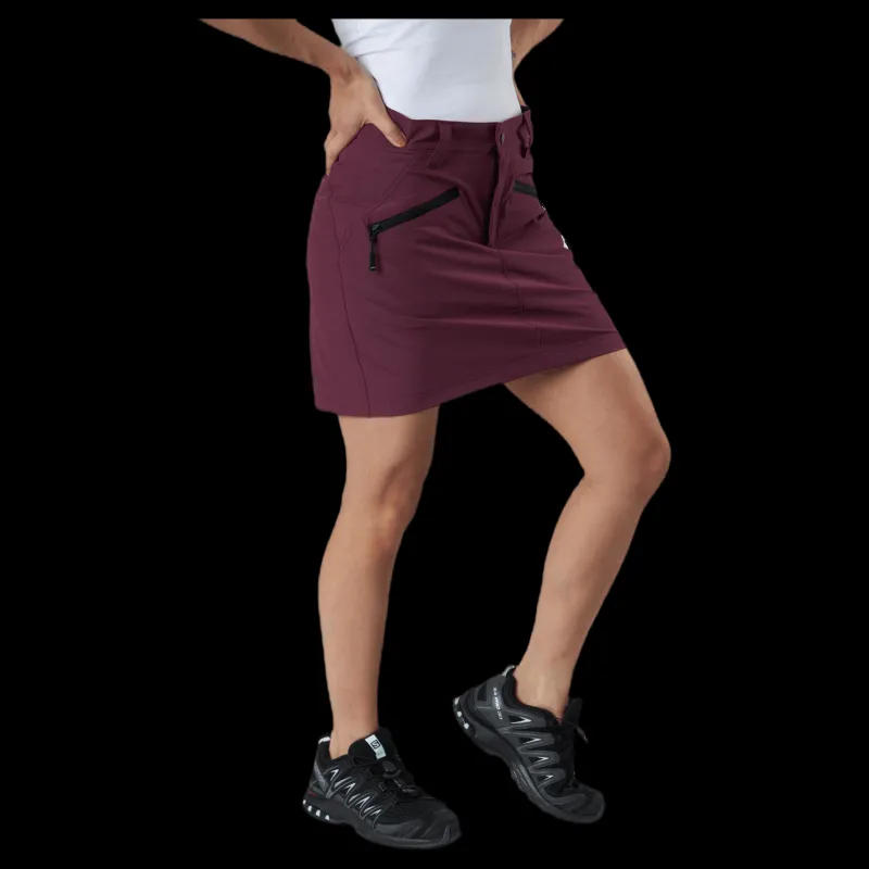 Tuxer Flexi Skort Skirt Royal Lila New