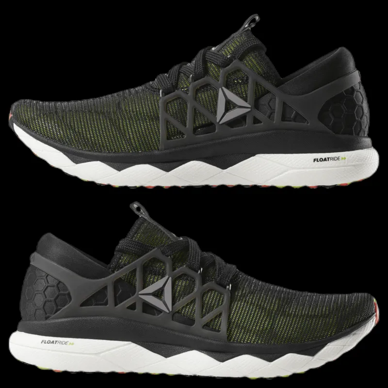 Clearance Reebok Floatride Run Flexweave Green/Black/Grey Flerfärgad