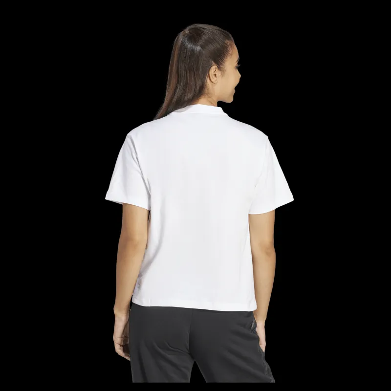 Online adidas Floral Graphic Big Logo T-Shirt White Vit