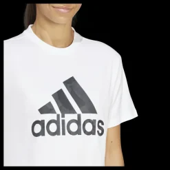 Online adidas Floral Graphic Big Logo T-Shirt White Vit
