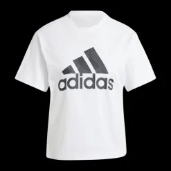 Online adidas Floral Graphic Big Logo T-Shirt White Vit