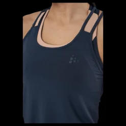 Outlet Craft Flow Singlet Blue Blå