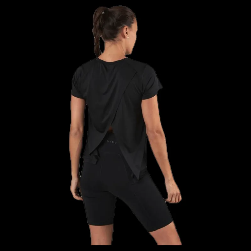 BLACC Flowing Running Tee Black Svart Hot