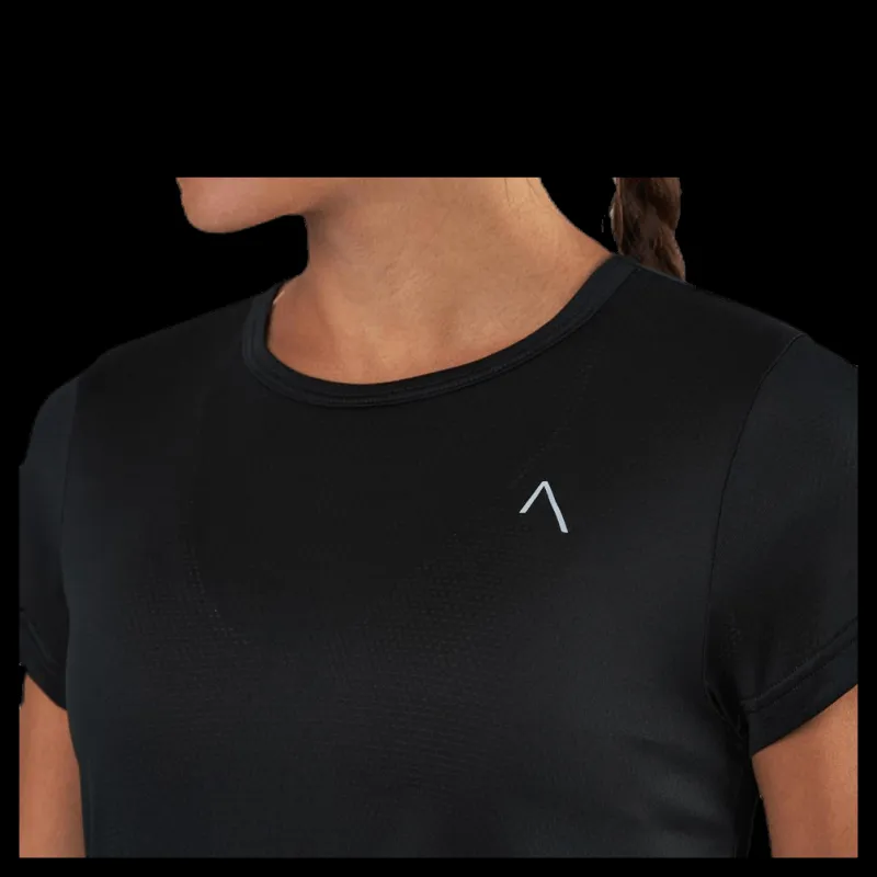 BLACC Flowing Running Tee Black Svart Hot
