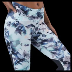 Under Armour Fly Fast Printed Crop Blue Blå New