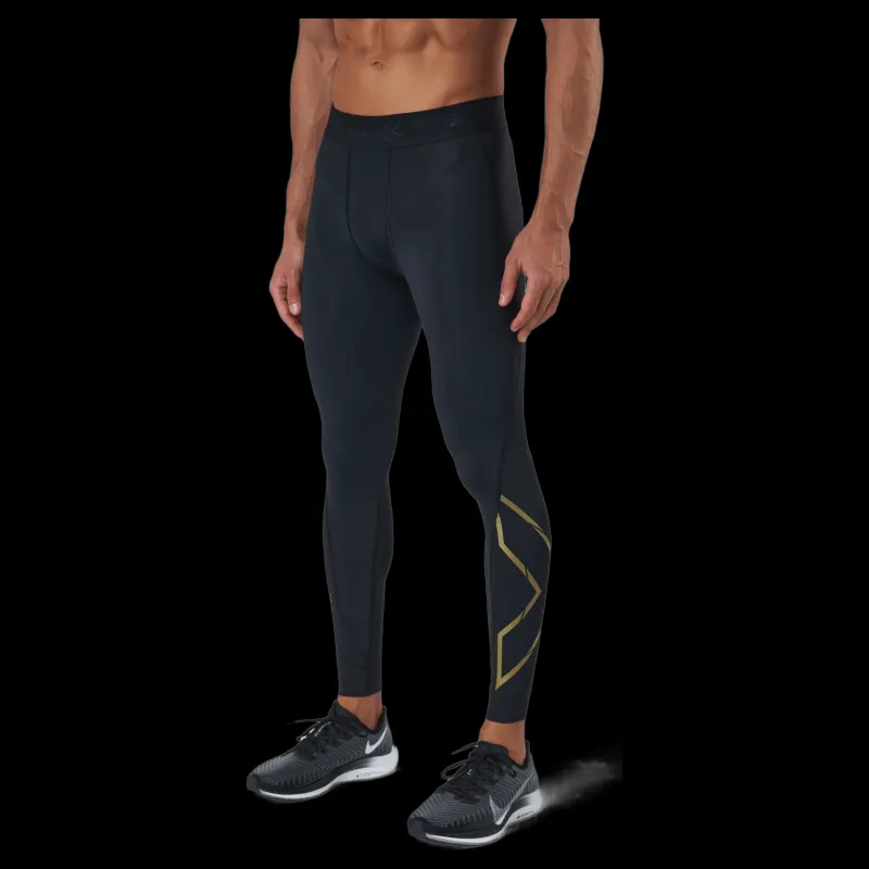 2XU Force Compression Tights Black/gold Svart Outlet
