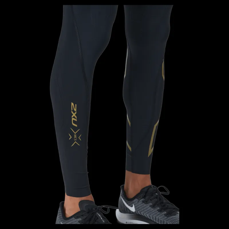 2XU Force Compression Tights Black/gold Svart Outlet