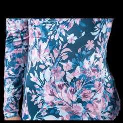 Endurance Forget-Me-Not Printed L/S Tee Patterned Mönstrad Sale