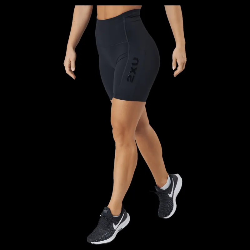 Online 2XU Form Stash Hi-rise Bike Short Black/black Svart