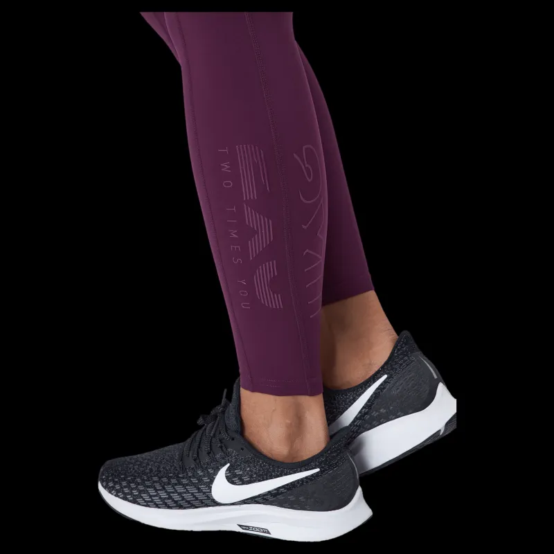 2XU Form Stash Hi-rise Comp Tight Beet/beet Lila Hot