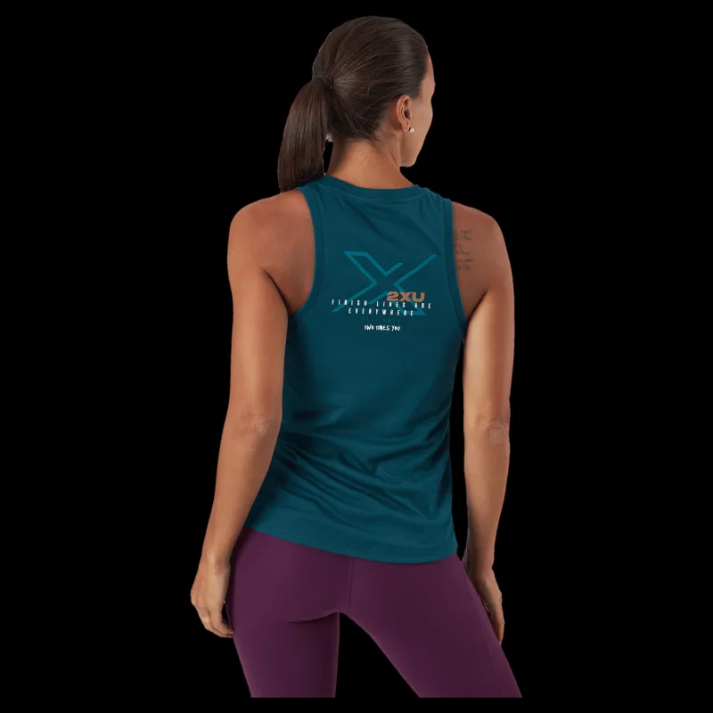 Best 2XU Form Tank Deep Jade/jade Turkos