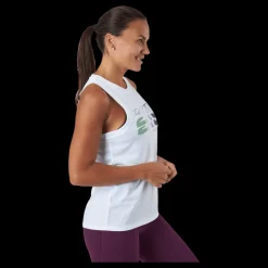 2XU Form Tank White/willow Green Vit Clearance