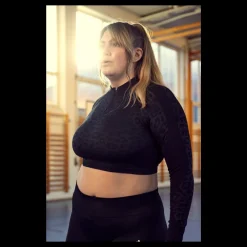 Puma Formknit Seamless Cropped 1/4 Black-leopard Print Grå Discount