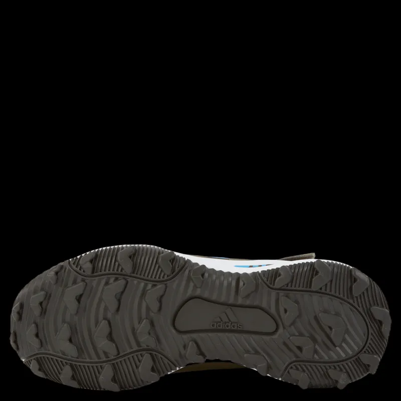 Discount adidas Fortarun All Terrain Cloudfoam Sport Running Elastic Lace and Top Strap Shoes Focus Olive / Pulse Blue / Shadow Olive Blå