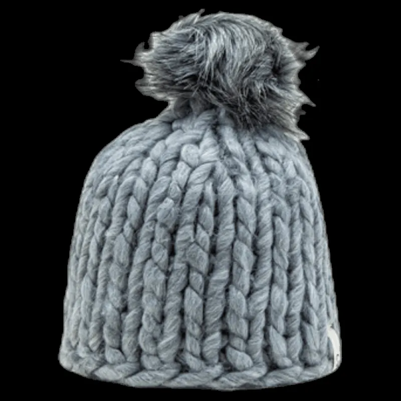 Online ISBJÖRN Of Sweden Fox Knitted Beanie Grey Grå