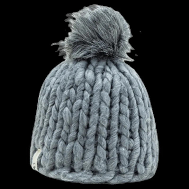 Online ISBJÖRN Of Sweden Fox Knitted Beanie Grey Grå