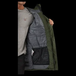 Didriksons Fredrik Usx Parka Green Svart Discount