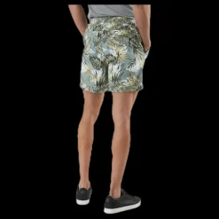 Clearance Jack & Jones Free Jogger Shorts Print Green Grön