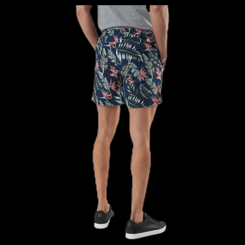 Jack & Jones Free Jogger Shorts Print Blue Blå Outlet