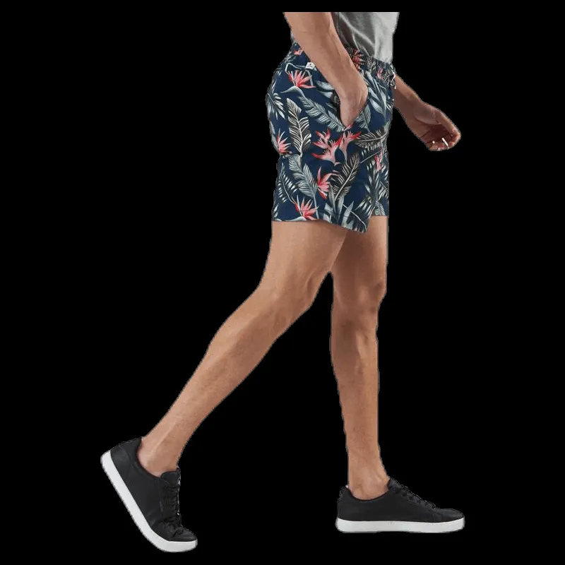 Jack & Jones Free Jogger Shorts Print Blue Blå Outlet