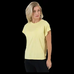 Only Free Life S/S O-Neck Top Jrs Yellow Gul Sale