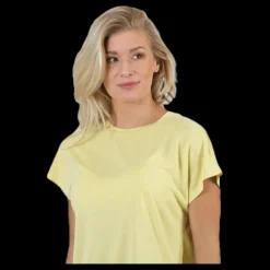 Only Free Life S/S O-Neck Top Jrs Yellow Gul Sale