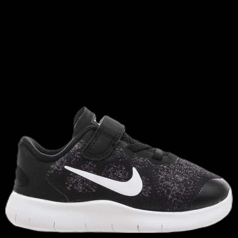Nike Free Run 2 (TDV) White/Black Vit och Svart Clearance