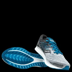 Hot Saucony Freedom Iso 3 Blue/Grey Blå och Grå