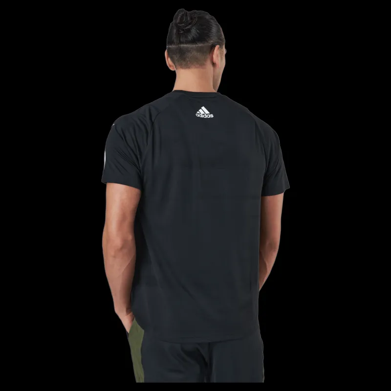 adidas Freelift 3 Bar Tee Black Svart Discount