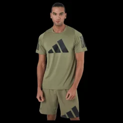 Clearance adidas Freelift 3 Bar Tee Orbit Green Grön
