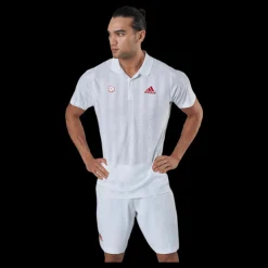 adidas Tennis Freelift Polo Engineered White/Red Vit Online