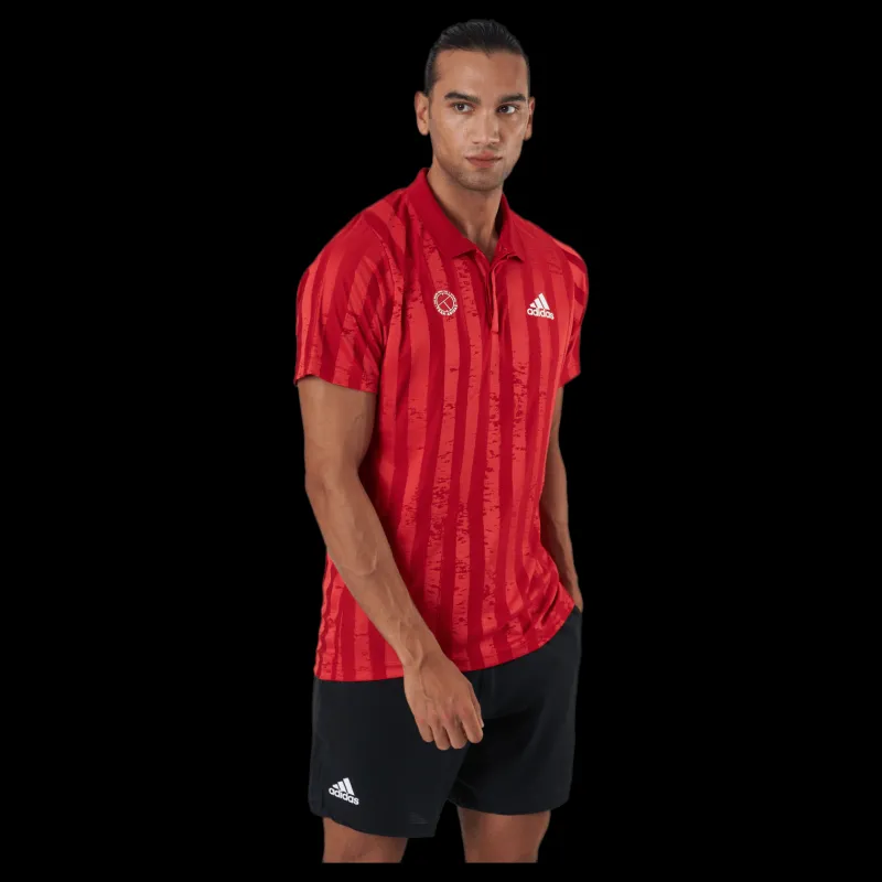 adidas Tennis Freelift Polo Engineered Aeror 000/scarlet Röd Hot