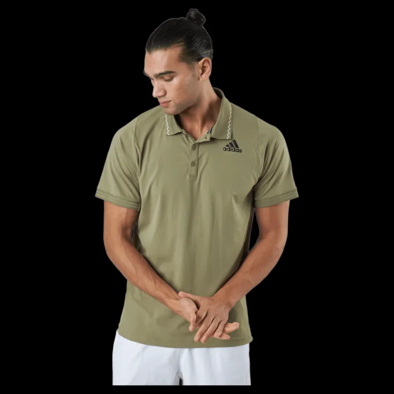 Discount adidas Tennis Freelift Polo P.blue 000/brown Grön