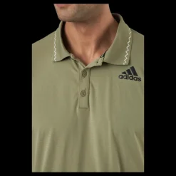 Discount adidas Tennis Freelift Polo P.blue 000/brown Grön